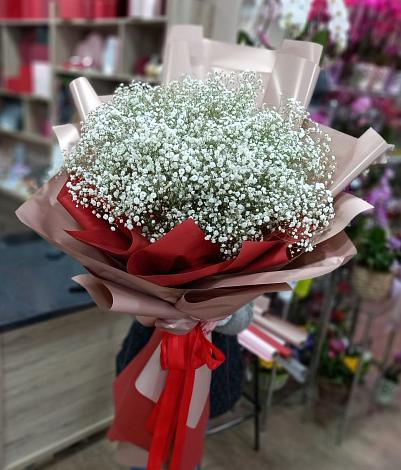 Букет цветов из: Гипсофила в Ширинский