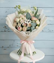 Букет цветов из:  Розы и Лизиантусы в Ширинский