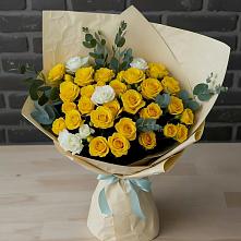 Букет цветов из:  Розы #REPLACE_PRED# Ширинский