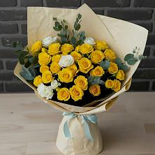 Букет цветов из:  Розы в Ширинский