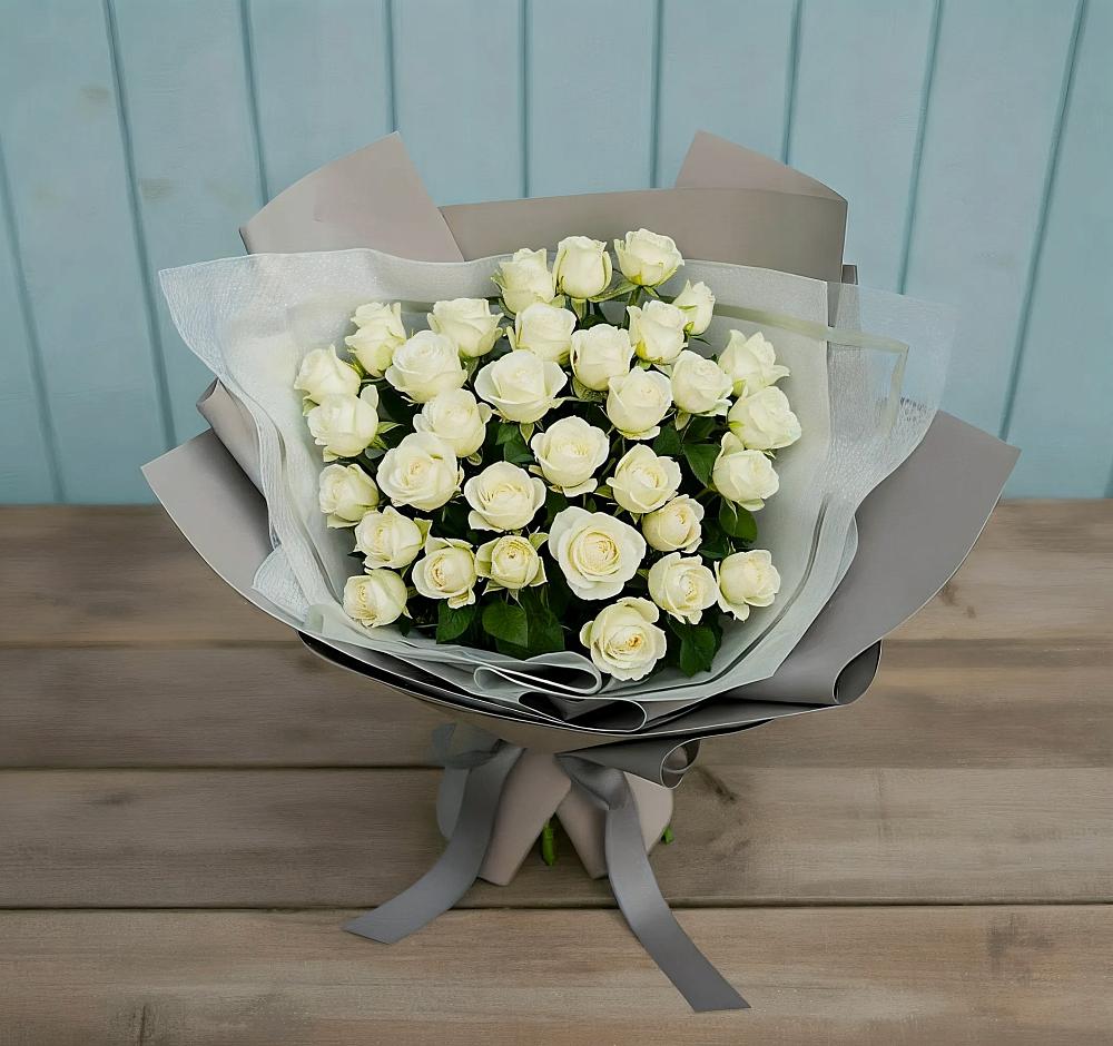 Букет Белоснежная нежность в Ширинский