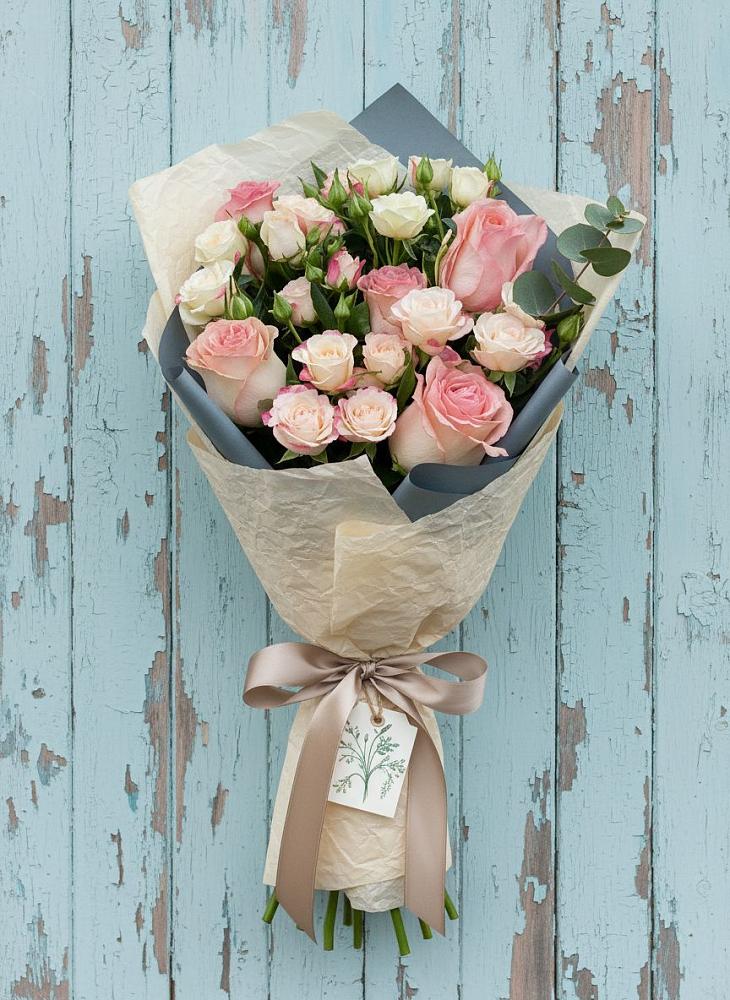 Букет цветов из: Розы в Ширинский