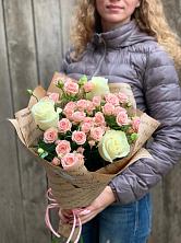 Букет цветов из:  Розы в Ширинский