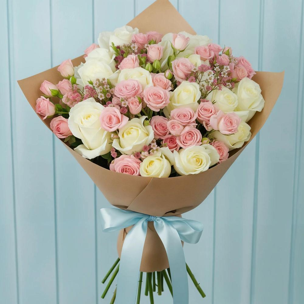 Букет цветов из: Розы в Ширинский