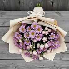 Букет цветов из:  Розы и Хризантемы в Ширинский