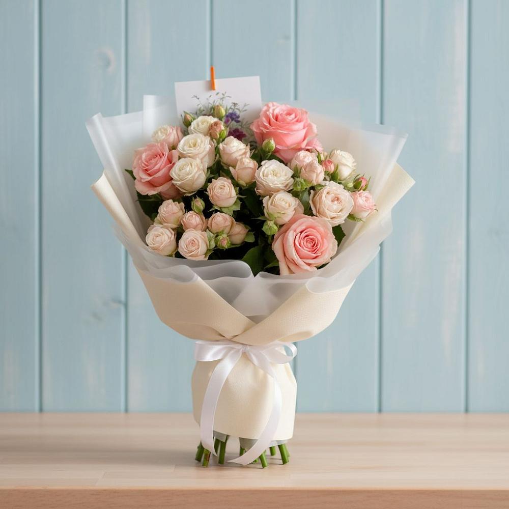 Букет цветов из: Розы в Ширинский