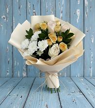 Букет цветов из:  Розы и Хризантемы в Ширинский