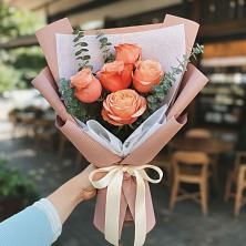 Букет цветов из:  Розы в Ширинский