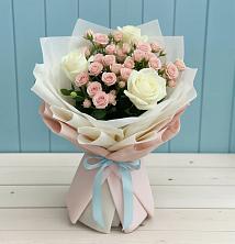 Букет цветов из:  Розы в Ширинский