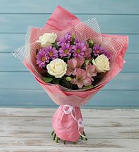 Букет цветов из:  Герберы #REPLACE_PRED# Ширинский