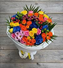 Букет цветов из:  Розы и Хризантемы в Ширинский