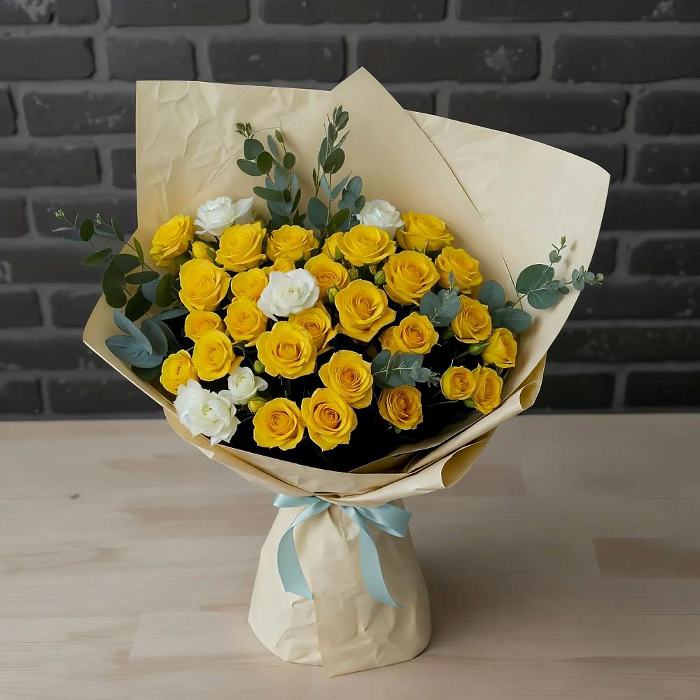 Букет цветов из: Розы в Ширинский