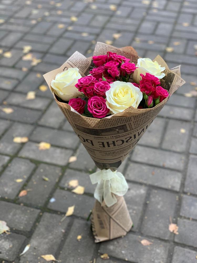 Букет цветов из: Розы в Ширинский