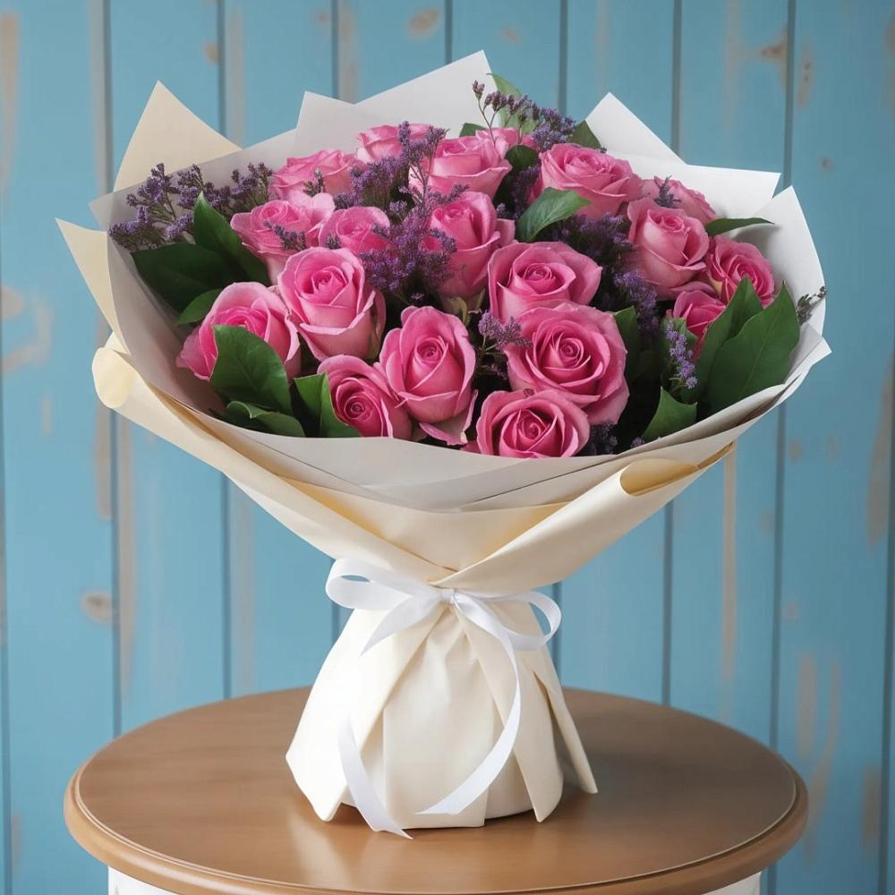 Букет цветов из: Розы в Ширинский