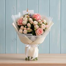 Букет цветов из:  Розы в Ширинский