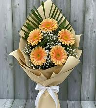 Букет цветов из:  Герберы в Ширинский