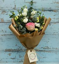 Букет цветов из:  Розы и Лизиантусы в Ширинский