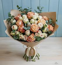 Букет цветов из:  Альстромерии и Розы #REPLACE_PRED# Ширинский