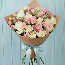 Букет цветов из:  Розы в Ширинский
